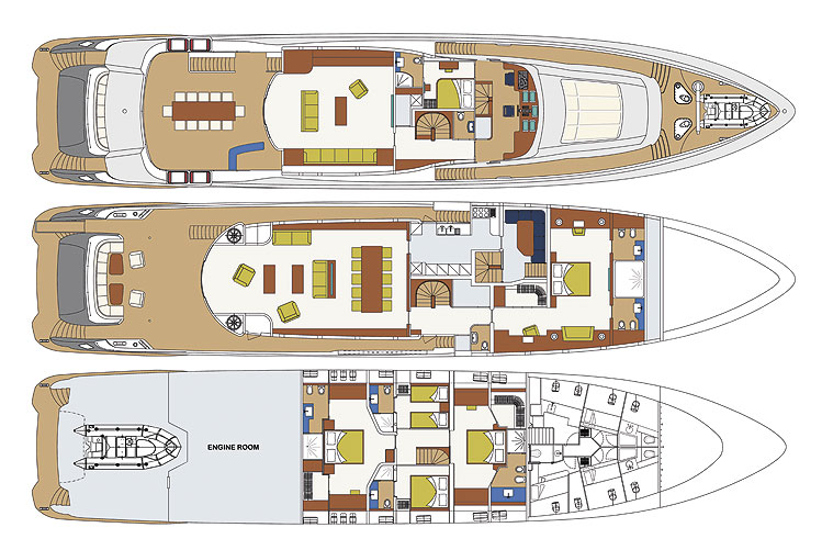Broward Yachts Floor Plans Viewfloor.co